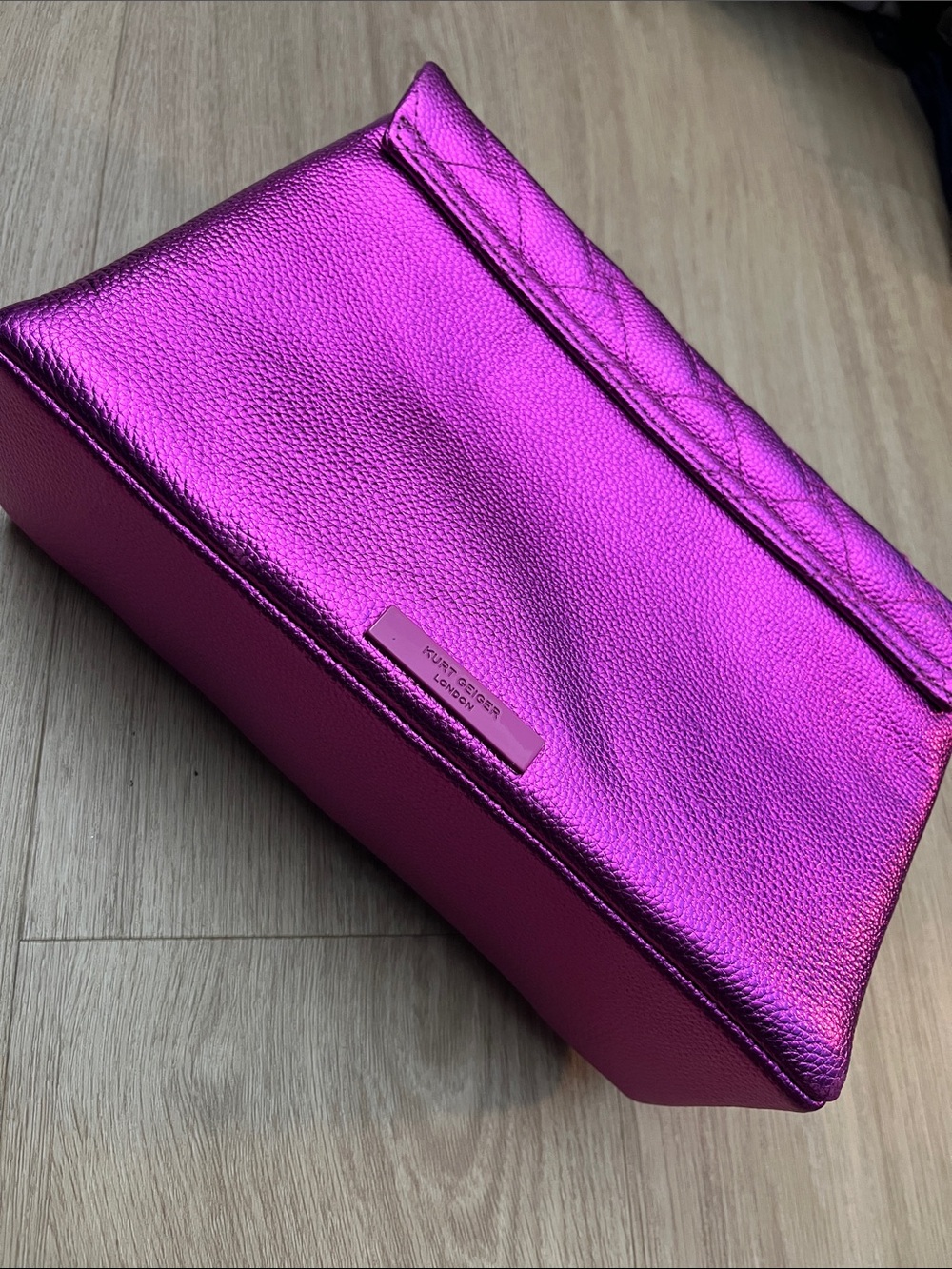 Kurt Geiger Kensington Bag Drench Pale Pink - Picture 14 of 15